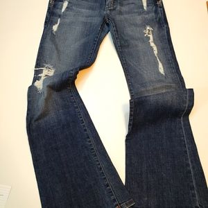 Dylan George "Alexandra" Flare Distressed Jean, 32